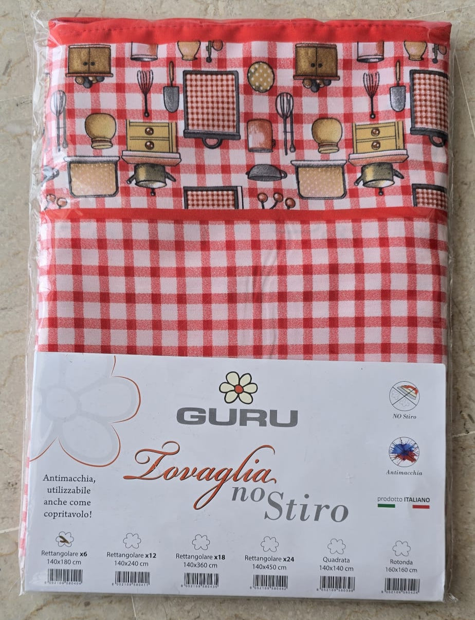 Tovaglia No Stiro in Teli