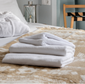 Set Aciugamani Bianco - Linea Hotel 3 pz