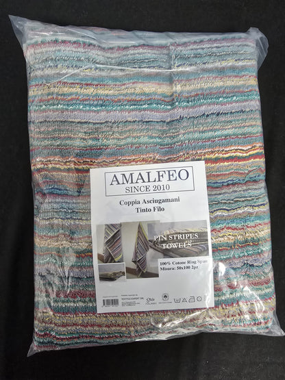 Coppia Asciugamani Tinto Filo - Amalfeo