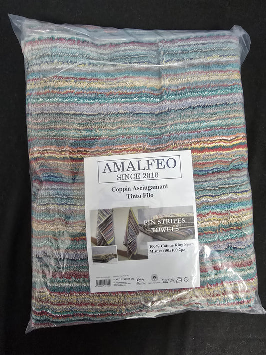 Coppia Asciugamani Tinto Filo - Amalfeo