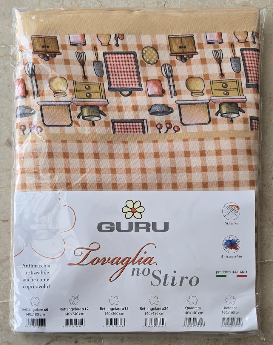 Tovaglia No Stiro in Teli