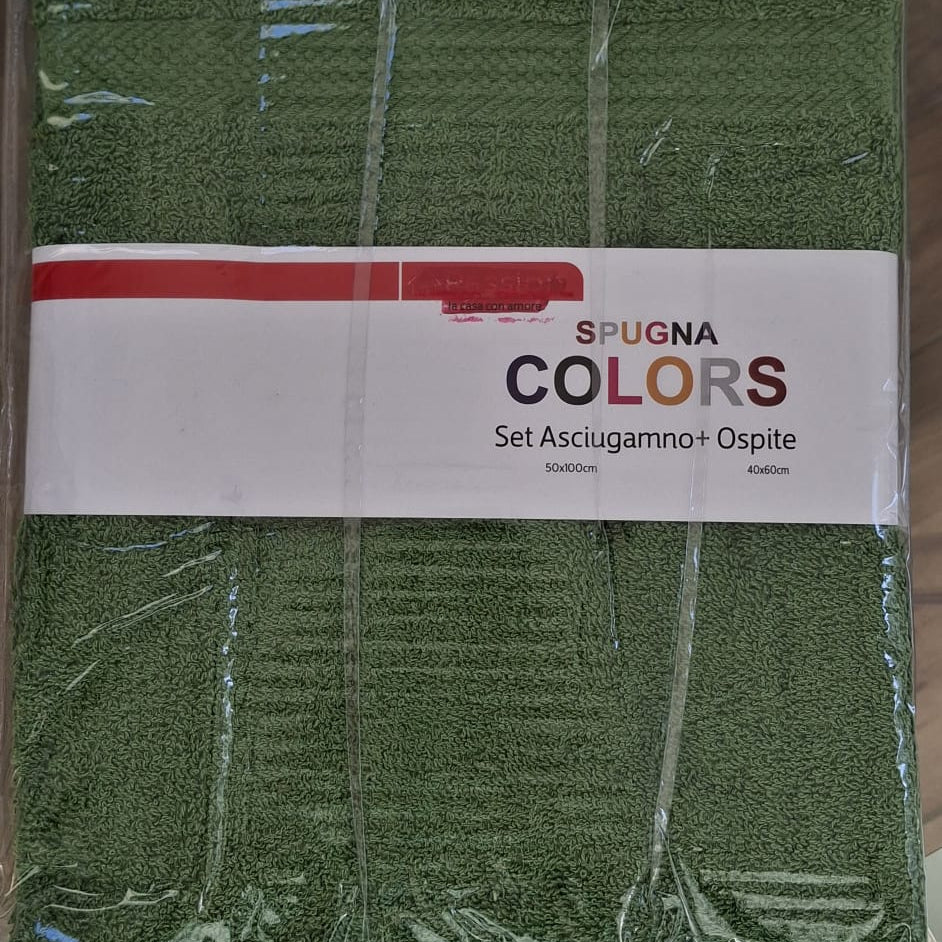 Set Asciugamani + Ospite - Colors